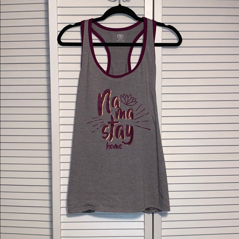 Athletic Graphic Racerback Tank